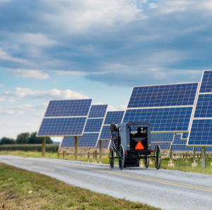 Solar Panels With Buggy